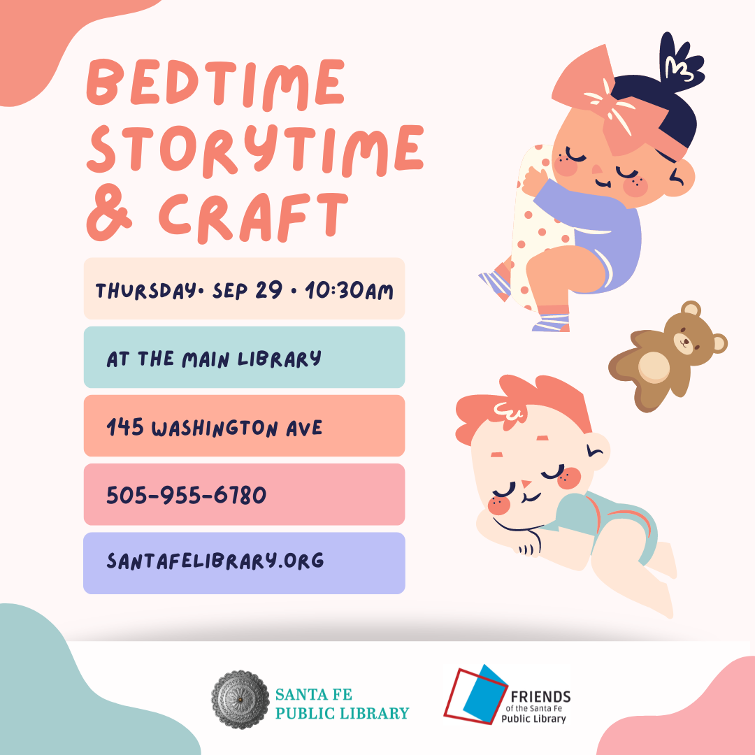 Bedtime Storytime and Craft at the Main Library