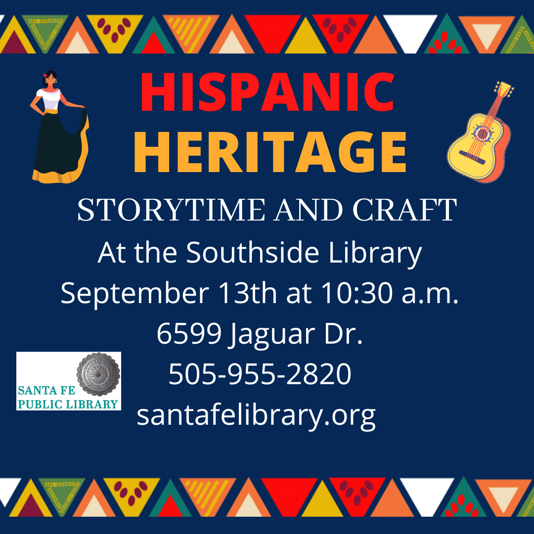 Hispanic Heritage Storytime and Craft 