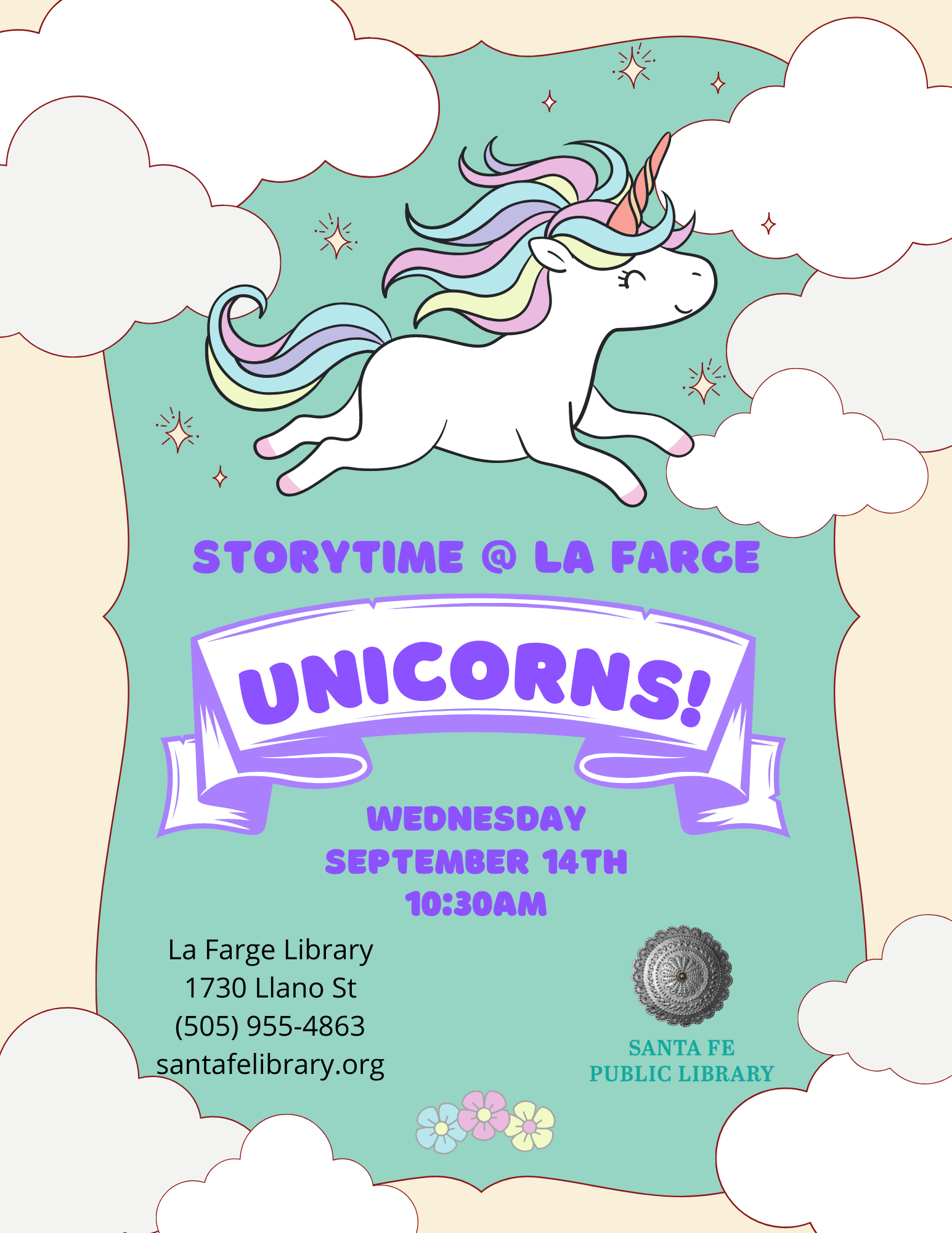 Unicorn Storytime and Craft at the La Farge Library