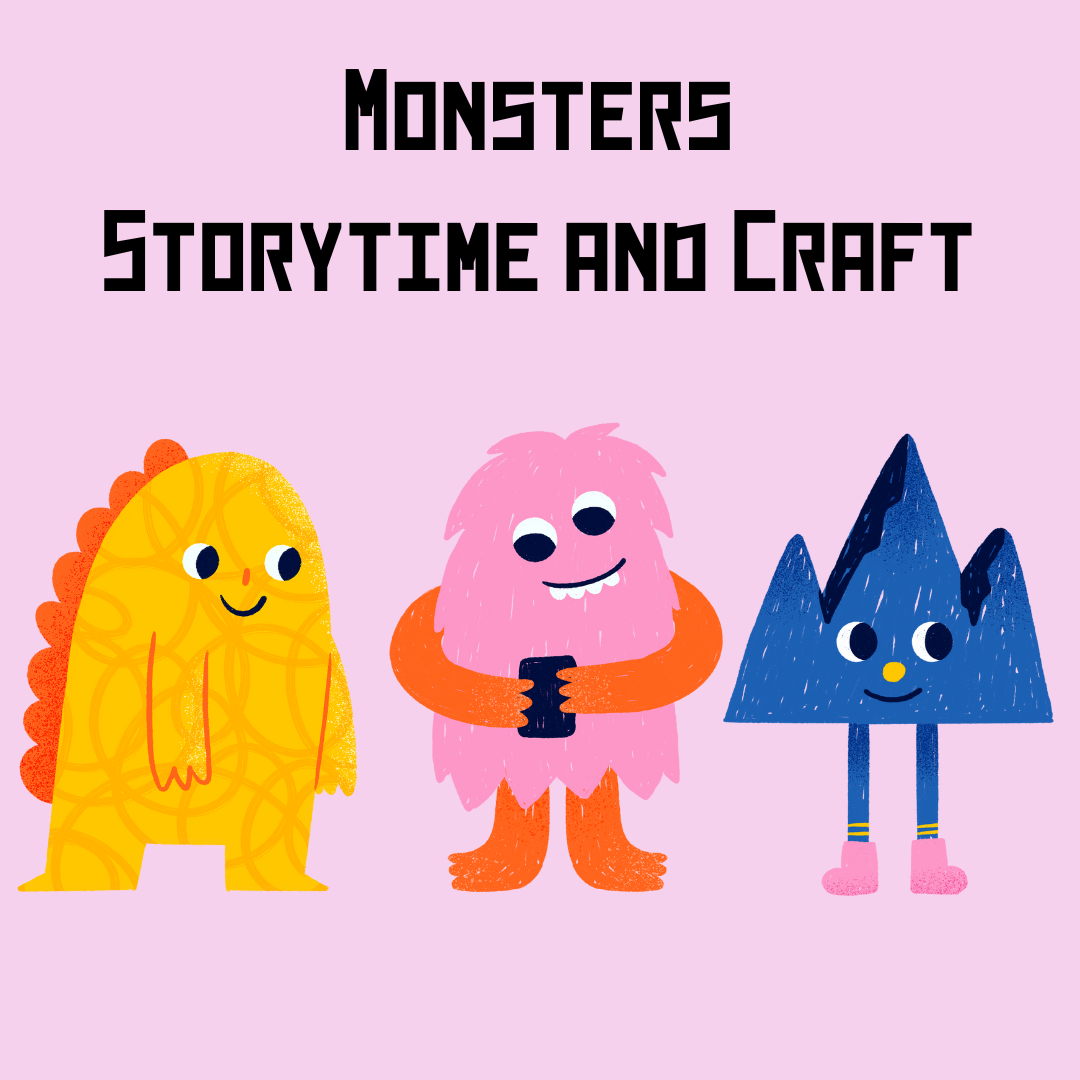 Monsters Storytime and Craft