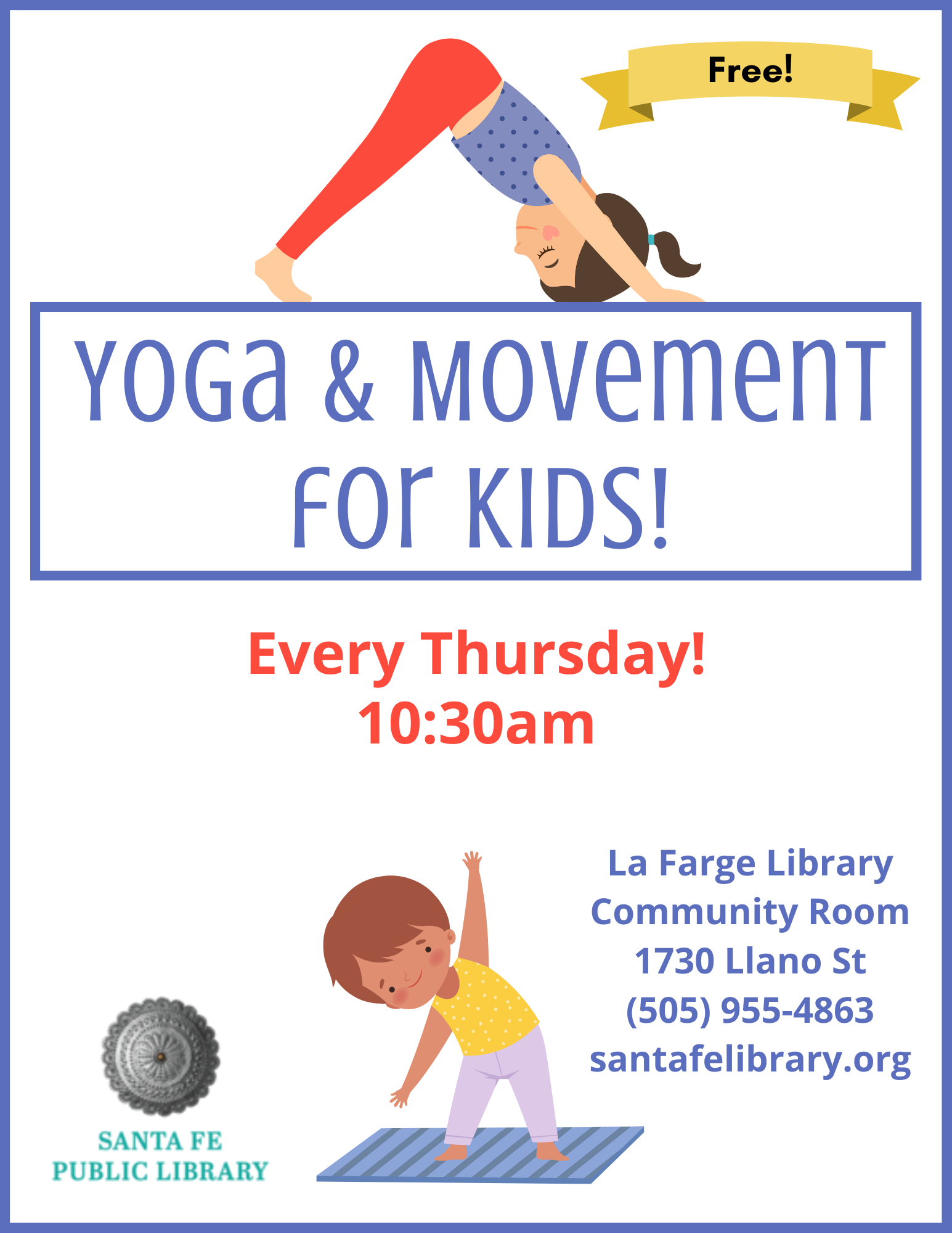 Yoga and Movement for Kids!