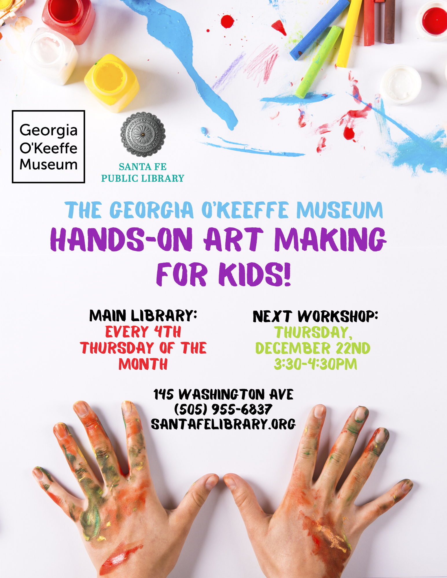 Hands on Art with the Georgia O' Keeffe Museum
