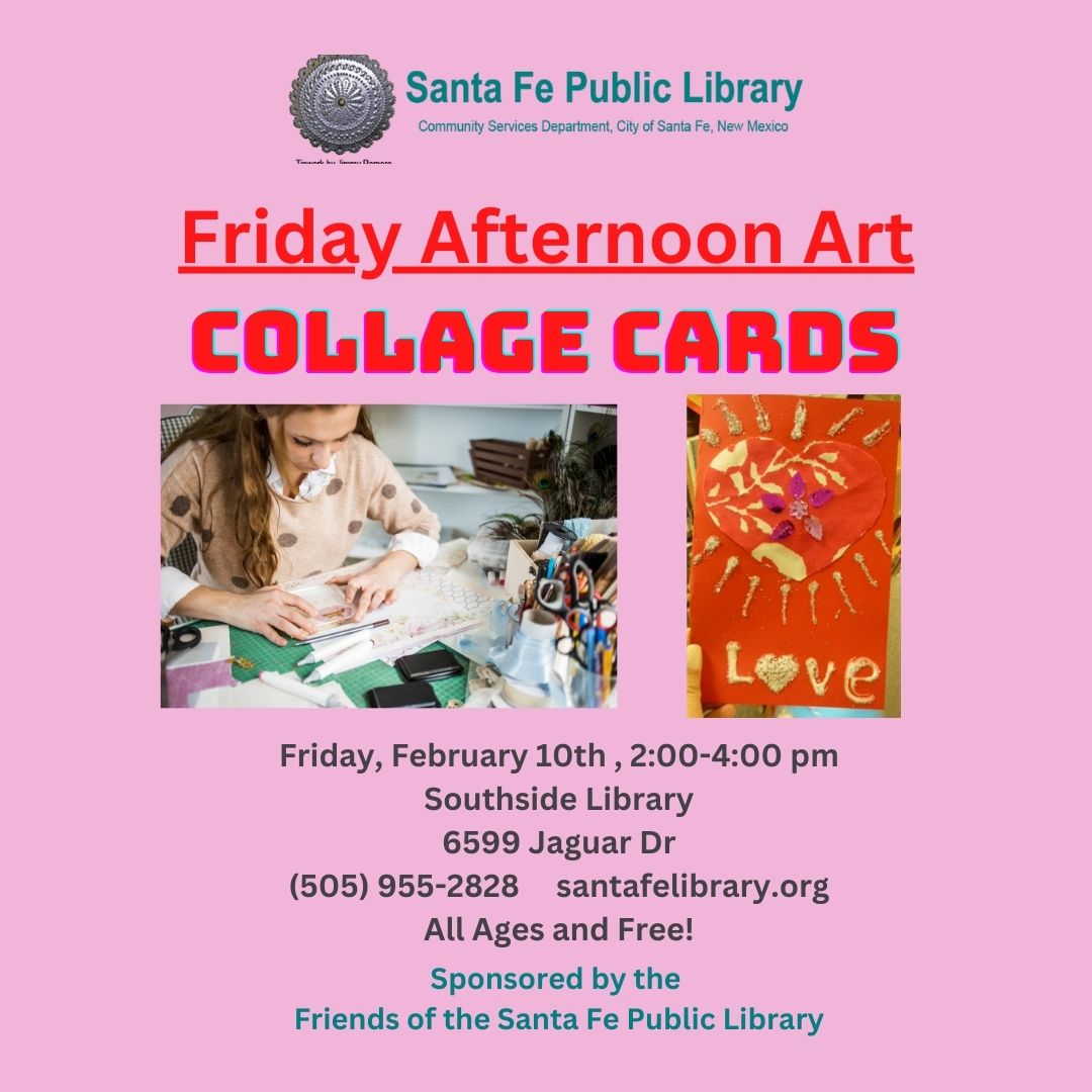 Friday Afternoon Art- Collage Cards