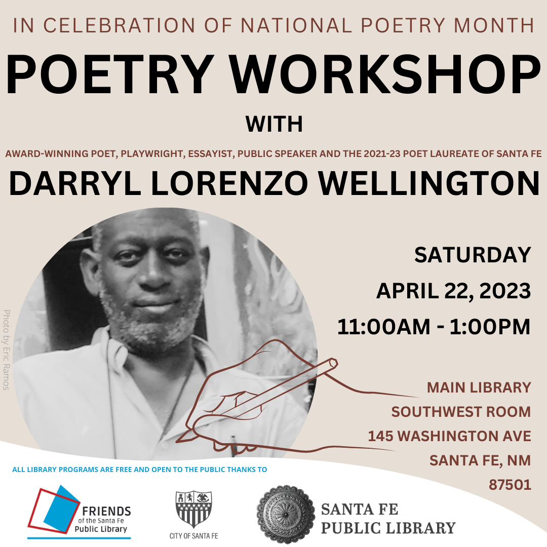 Poetry Workshop with Darryl Lorenzo Wellington