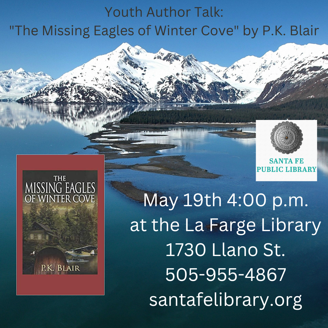 Author Talk P.K. Blair: The Missing Eagles of Winter Cove
