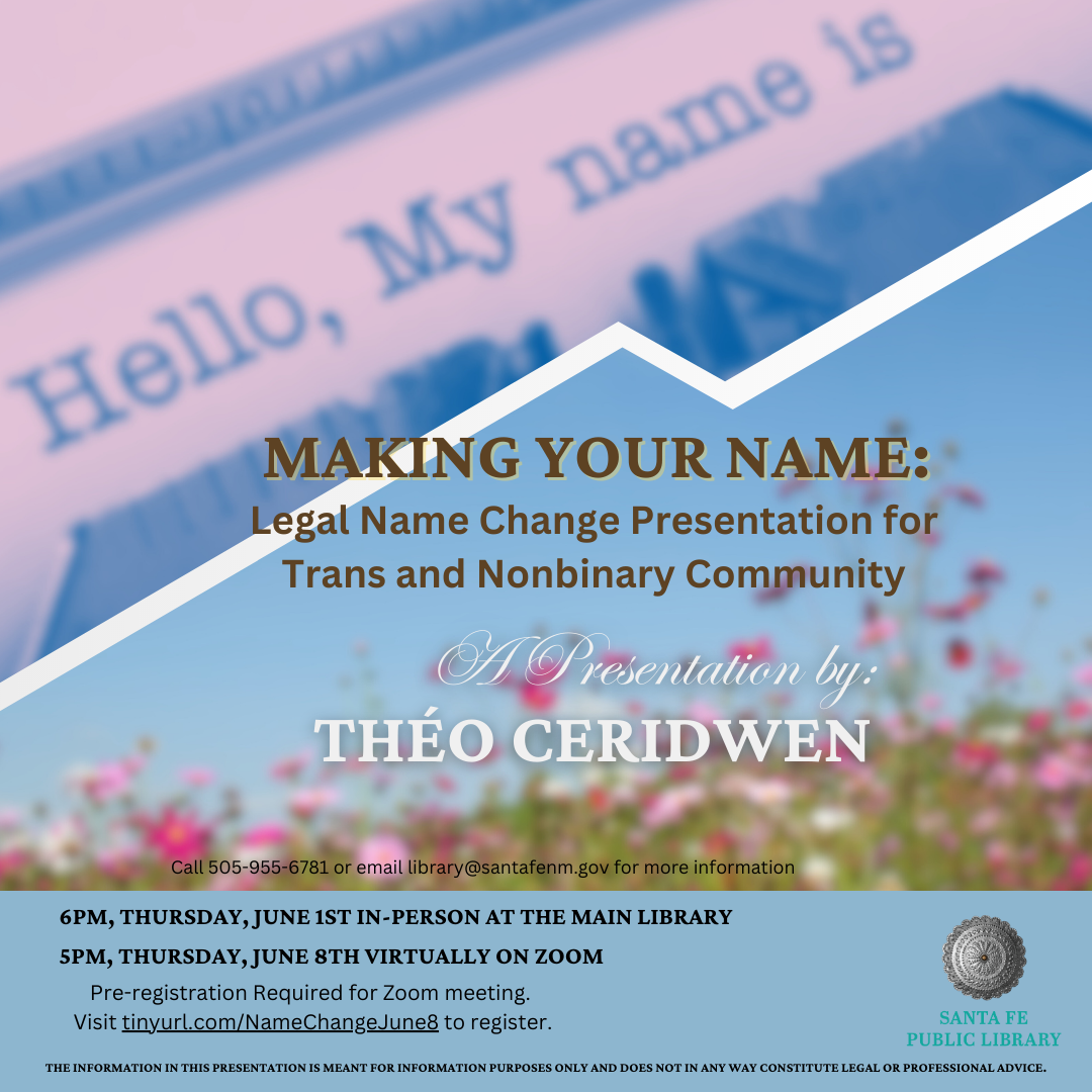 Name Change Presentation