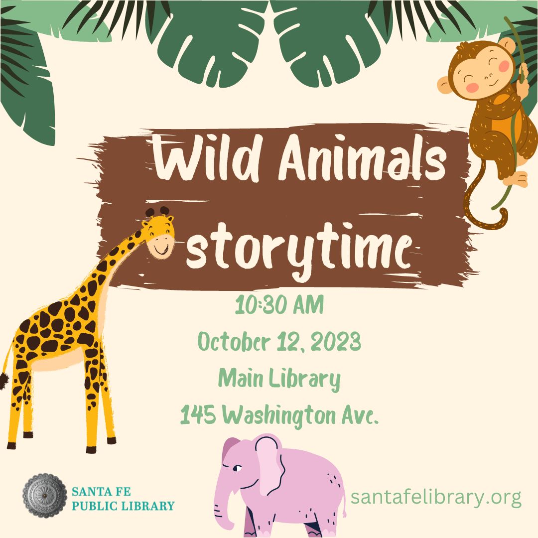 Wild Animals Storytime and Craft