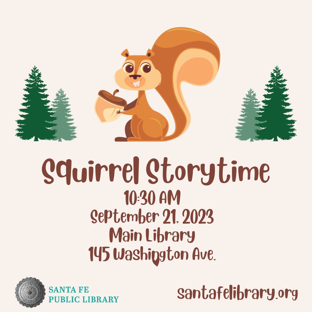 Squirrel Storytime and Craft
