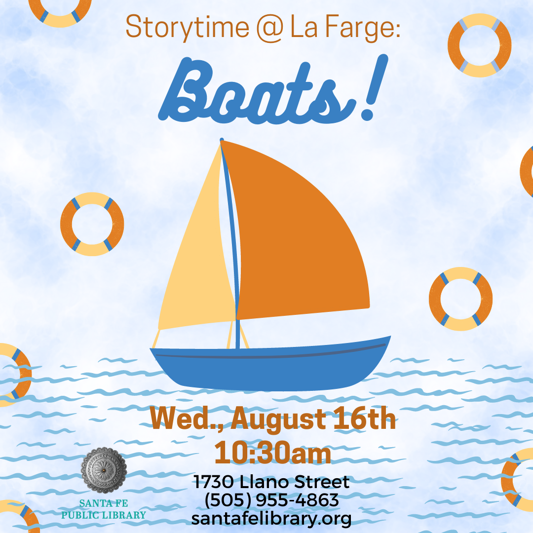Boats! Storytime and Craft