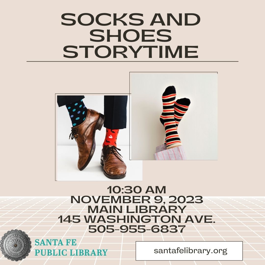 Socks and Shoes Storytime and Craft at Main