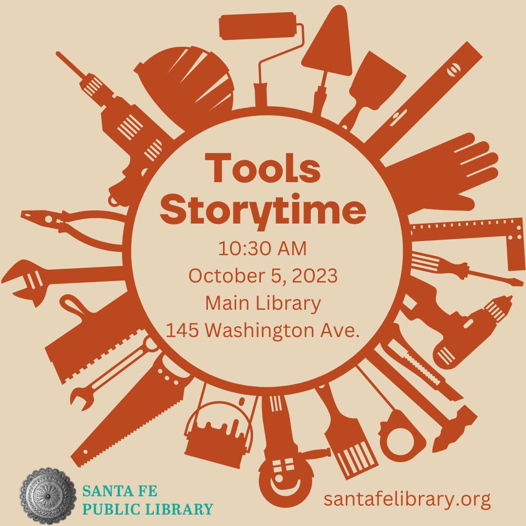 Tools Storytime and Craft at the Main Library