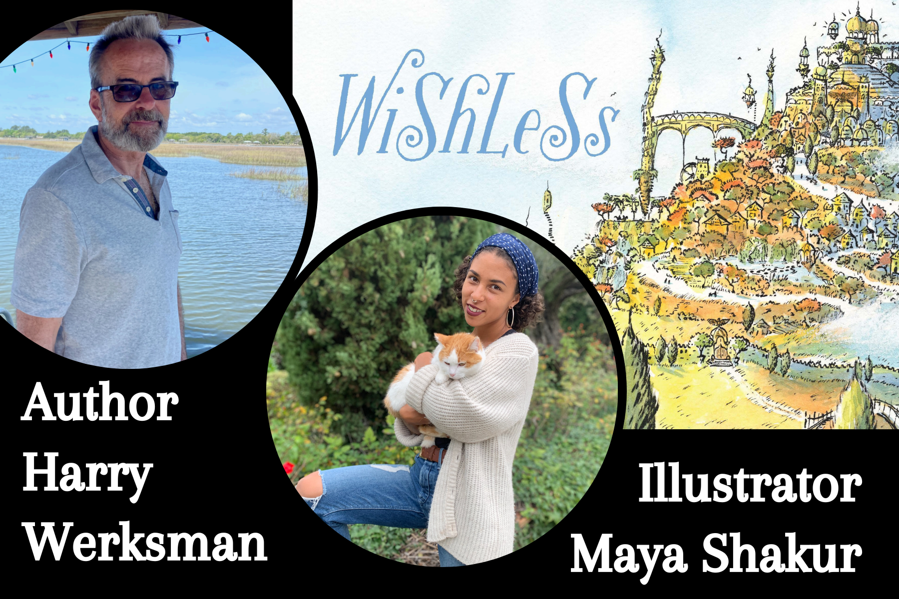 Author Harry Werksman and Illustrator Maya Shakur
