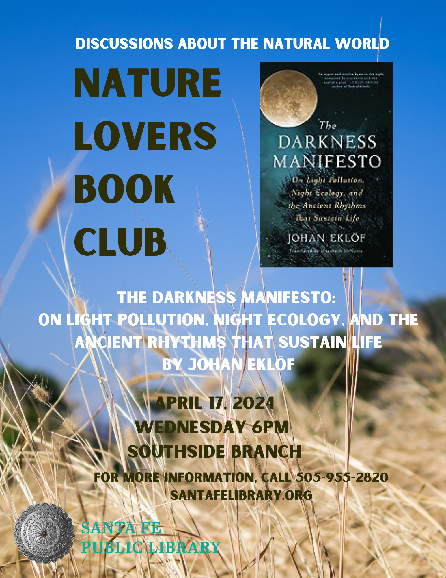 Nature Lovers Book Club discusses Darkness Manifesto