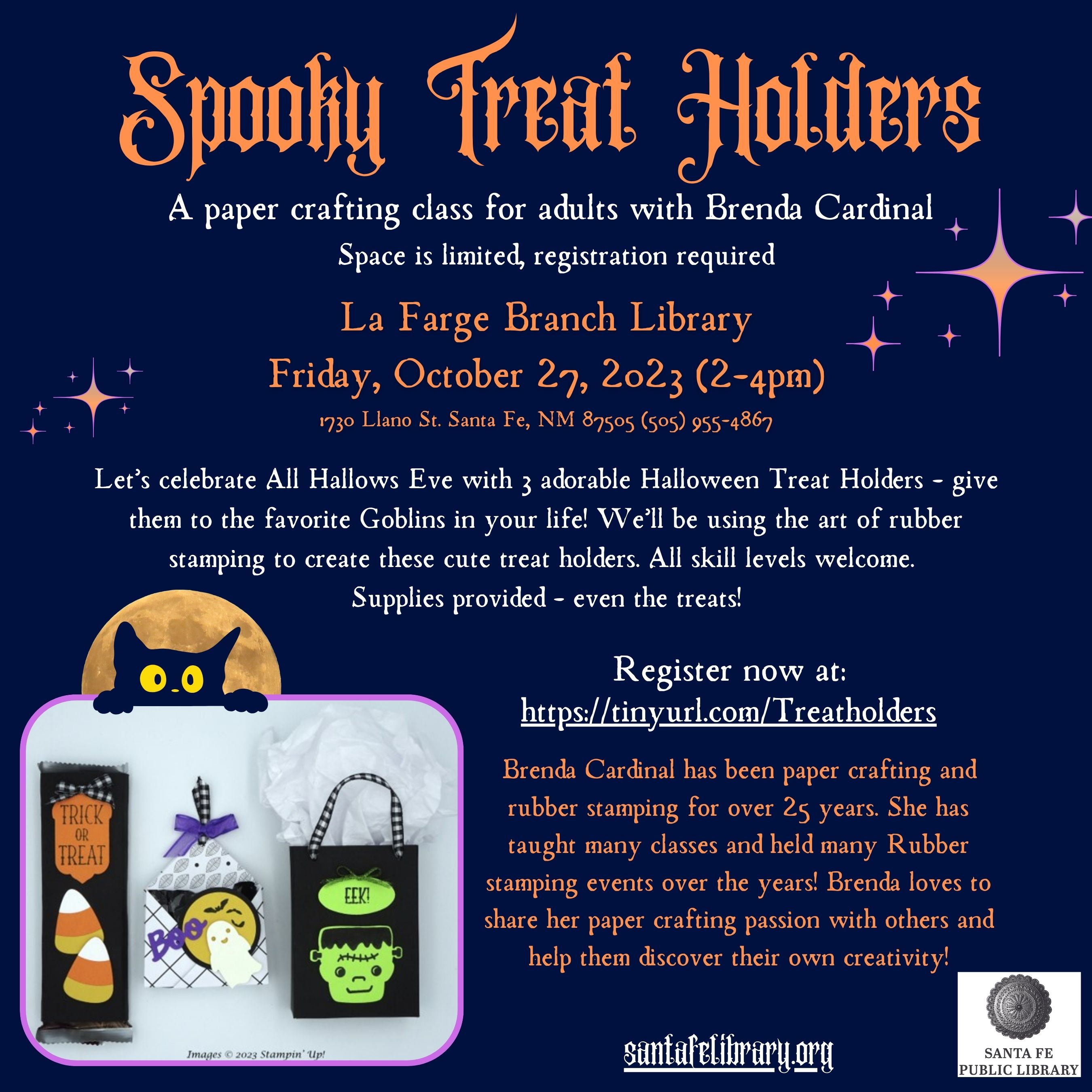 Spooky treat holders