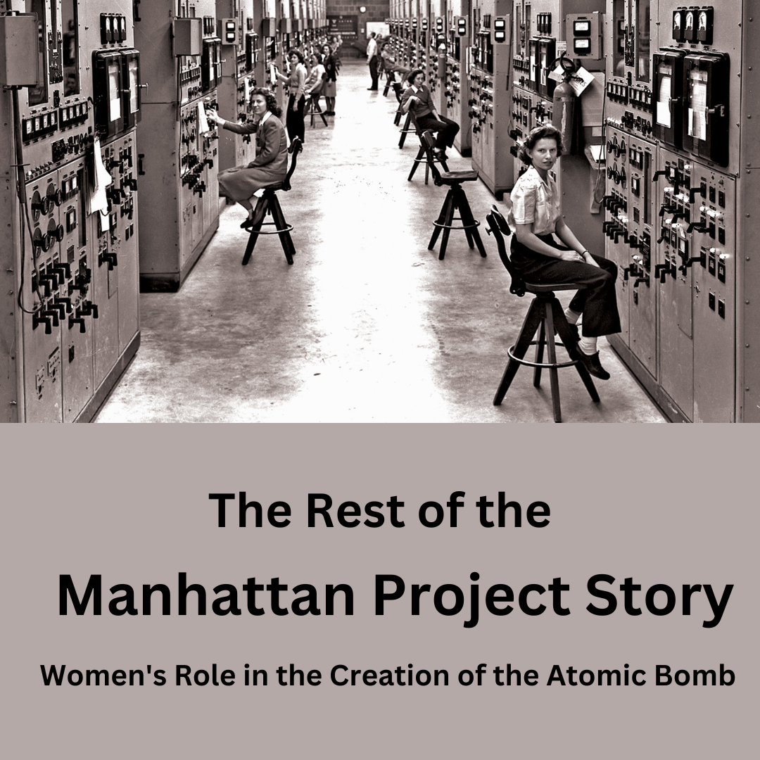 Picture of Women in a uranium enrichment facility in Oak Ridge TN