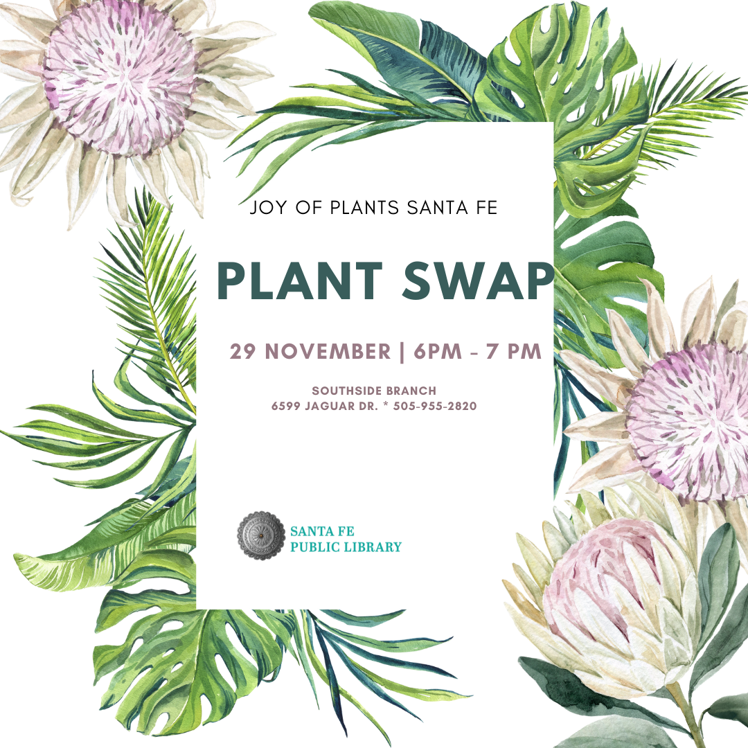Flyer for plant swap