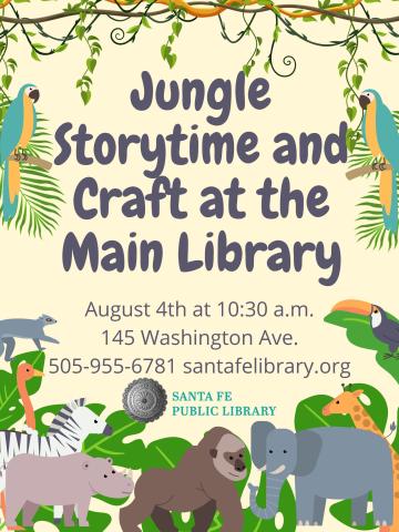 Jungle Storytime & Craft