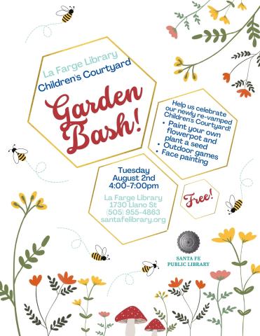 La Farge Library Children's Courtyard Garden Bash! 