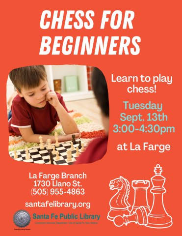 Chess for Beginners at the La Farge Library