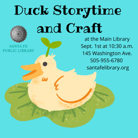 Duck Storytime and Craft at the Main Library