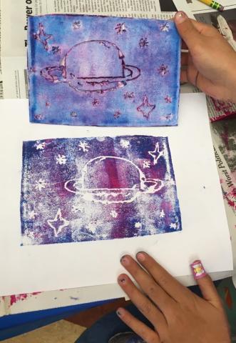 Friday Afternoon Art Block Printing Workshop