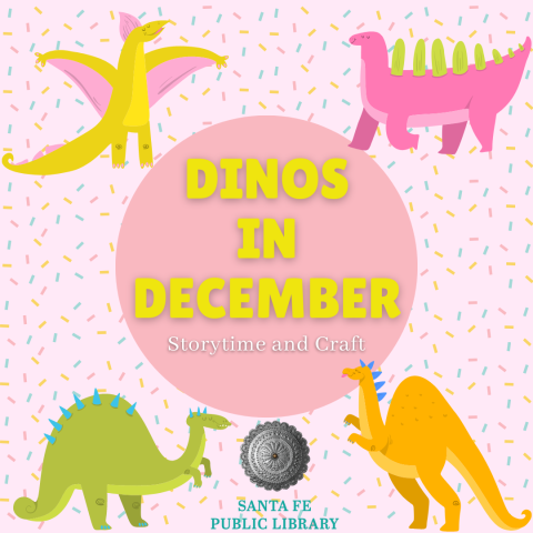 Dinos in December Storytime and Craft