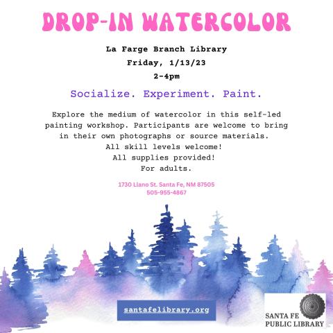 Drop-in Watercolor