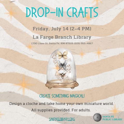 Drop in crafts