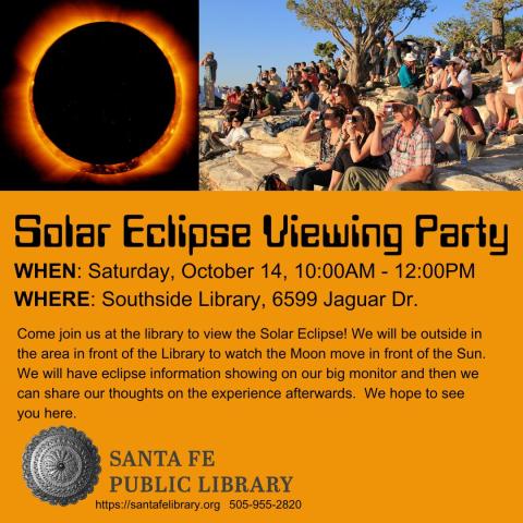 Solar Eclipse Viewing Party at the Southside Library