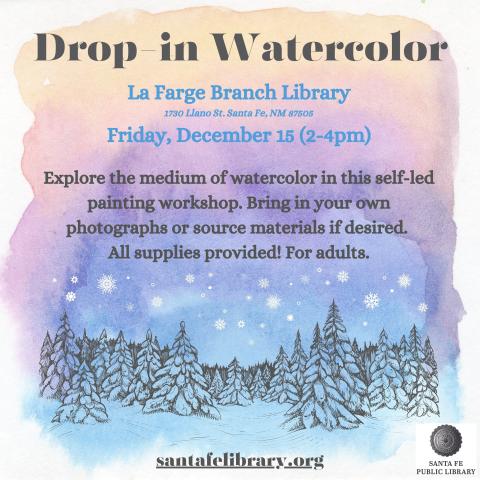 Drop-in Watercolor