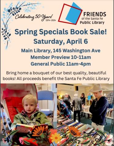 Friends book sale April 6 at Main Library