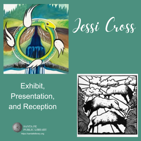 Examples of the Artist's work and text Jessi Cross Exhibit, Presentation, and Reception