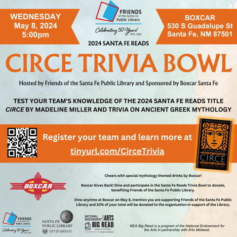 Trivia Bowl Flyer with same information as event listing