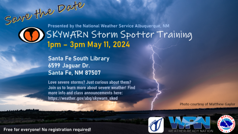 Skywarn Storm Spotter Training