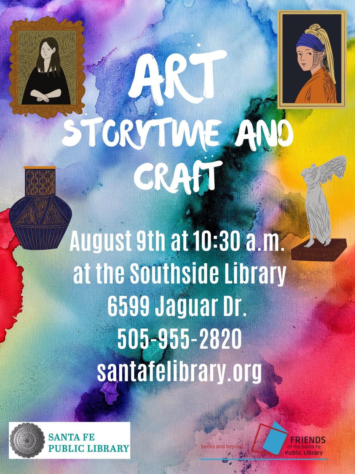 Art Storytime and Craft