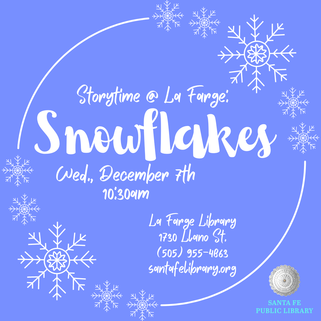 Snowflake Storytime and Craft at the La Farge Library