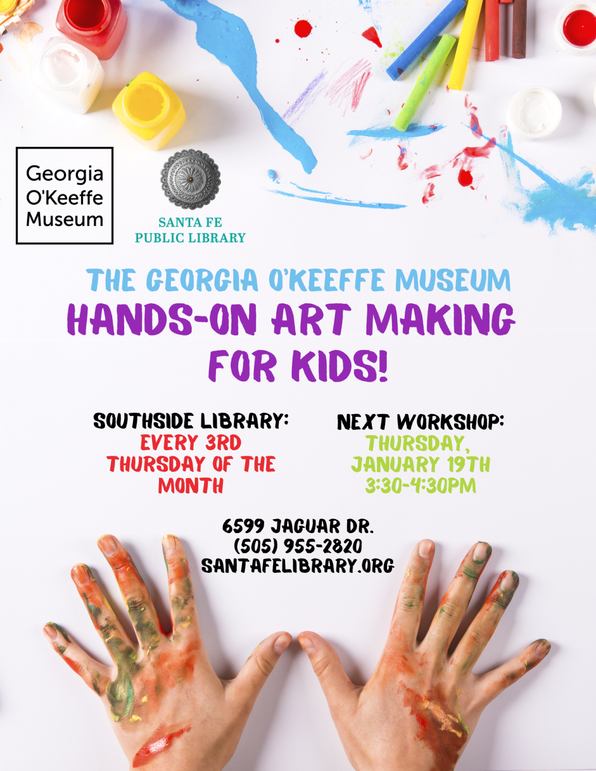 Hands-On Art Making with the Georgia O'Keeffe Museum