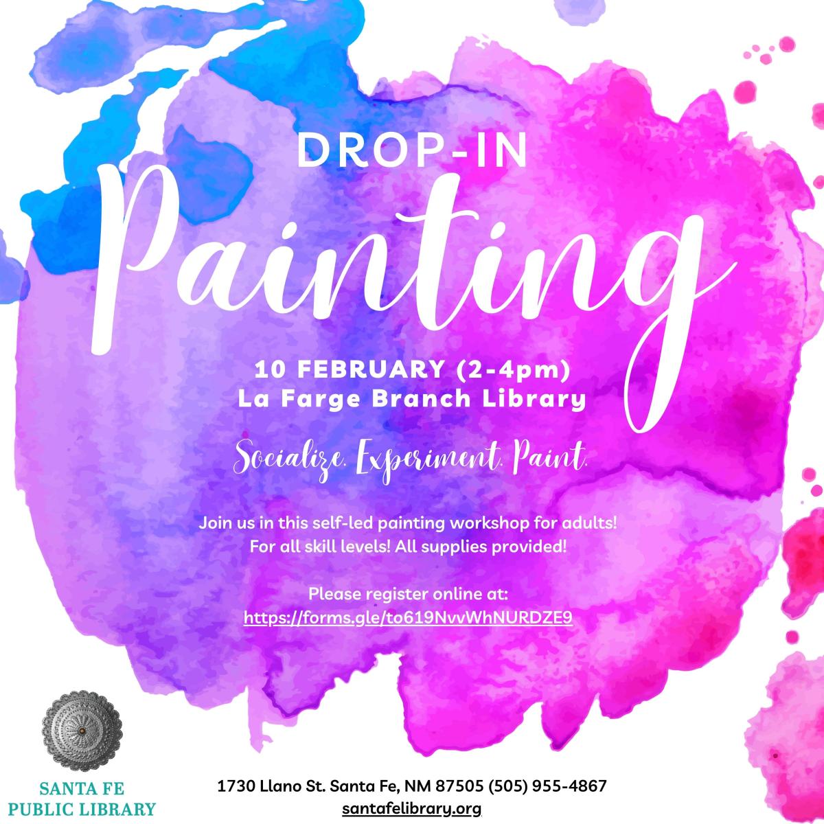 Drop in painting