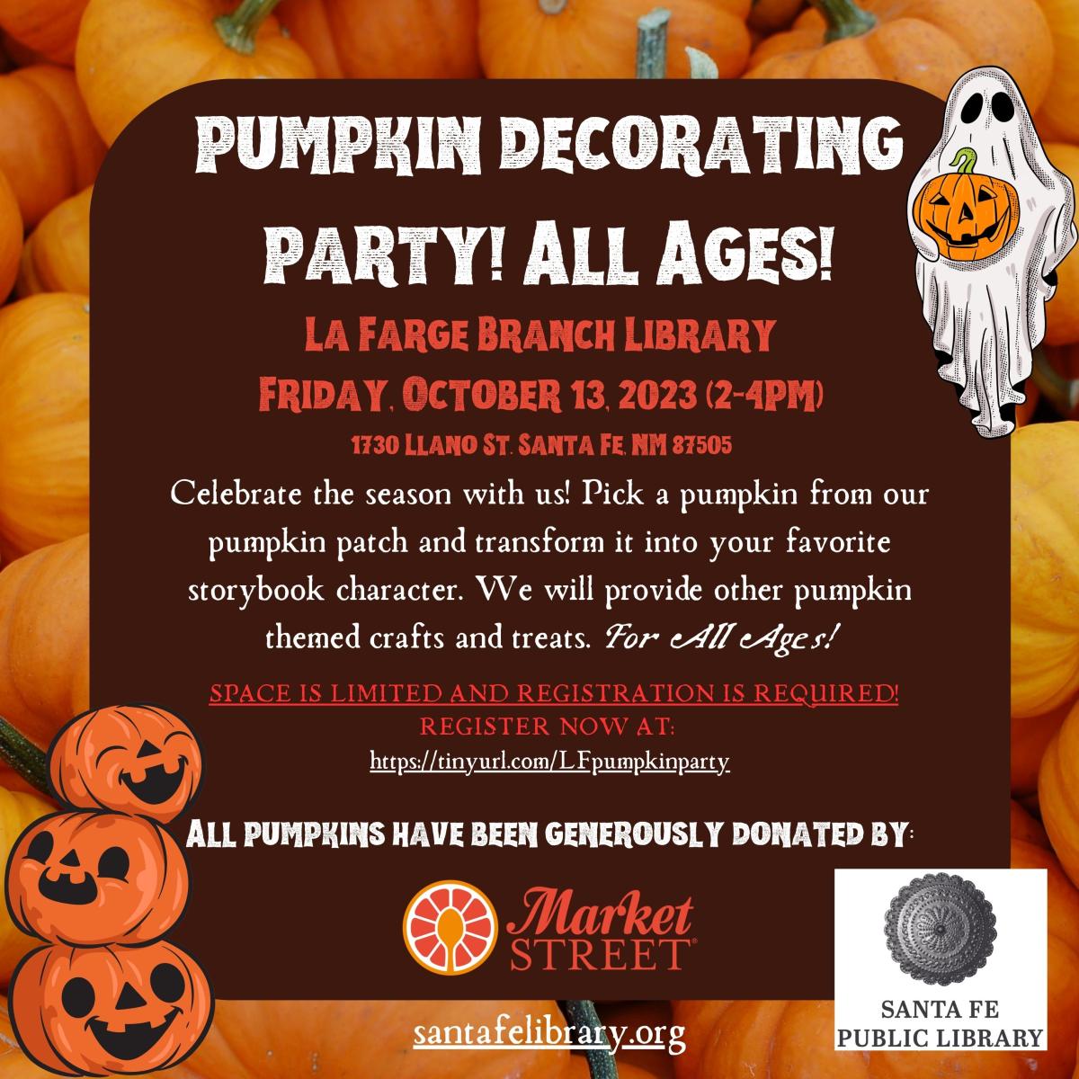 pumpkin decorating party