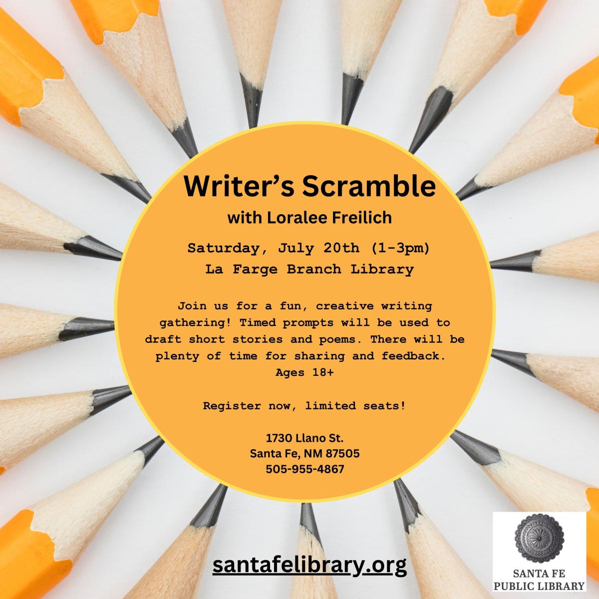 Writer's scramble