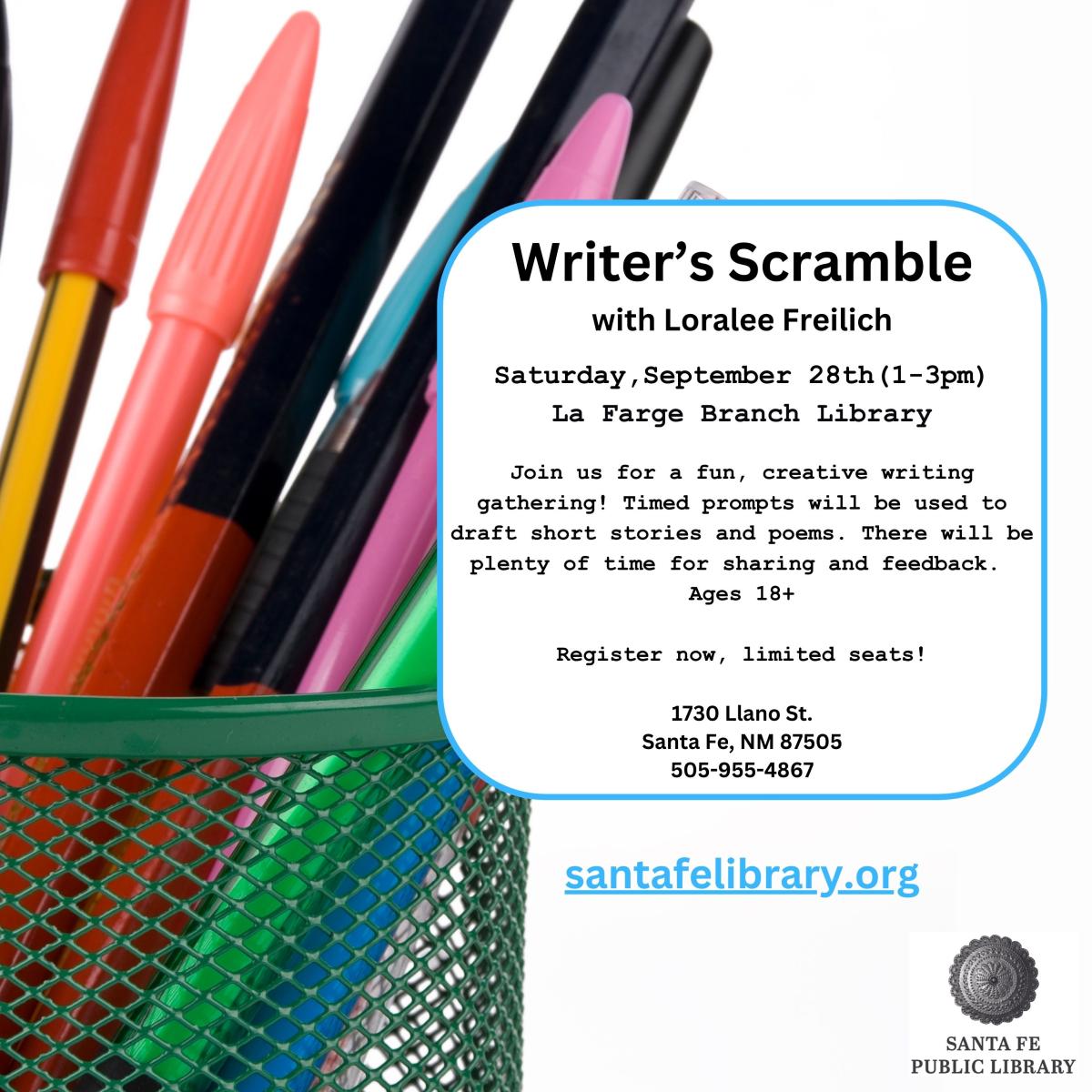 Writer's Scramble